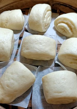 鮮奶饅頭 的食譜成品照片