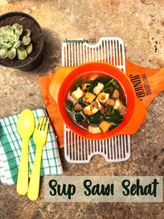 Foto resep 102. Sup Sawi Sehat