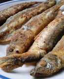 Мойва жареная в кукурузной панировке