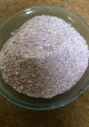A picture of Homemade Rose powder.