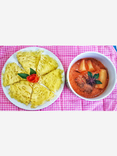 Foto resep Roti Jala Kari Daging