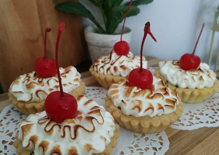 Cara memasak Lemon meringue pie, Bisa Manjain Lidah