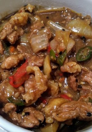 Foto resep Sapi Lada Hitam