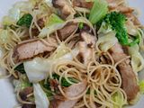 สปาเกตตี้หมูย่าง
