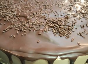 Una foto de Torta de manjarate