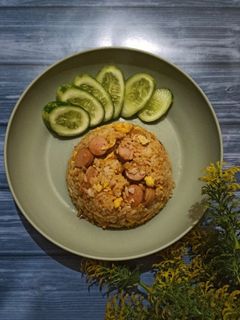 Foto resep Nasi goreng sosis