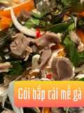 Gỏi bắp cải mề gà