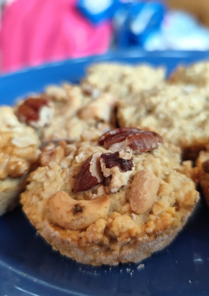 Una foto de Cookies de avena CREDITOS A: MORE FIEBELKORN
