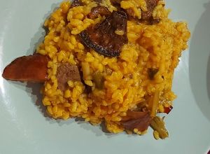 Foto principal de Arroz meloso de pato, pebrasos y ajos tiernos(De.O. Xàtiva)