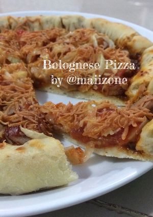 Foto resep Bolognese Pizza