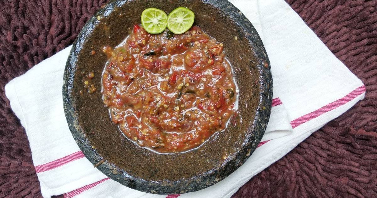 Resep Sambal lamongan / sambal khas warung tenda oleh Susan Salicka