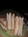 Mayonnaise potato sandvich