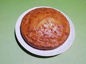 Una foto de queque de manzana