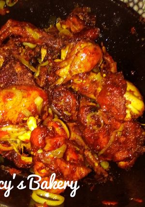 A picture of Pepper chicken.