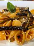 Conchiglie con Melanzane