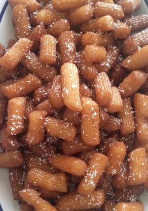 عکسی از دستور طرز تهیه بامیه