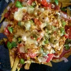 A picture of Pizza fries.