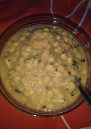 হাতে মাখা বুটের ডাল রেসিপির প্রধান ছবি