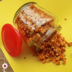 A picture of Roasted gram dry chutney - Paryushan Special & Jain.