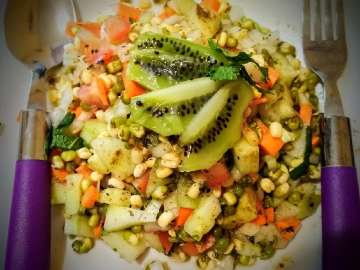 Easy Steps Prepare|Recipe} Sprouts Salad Anti-Fail