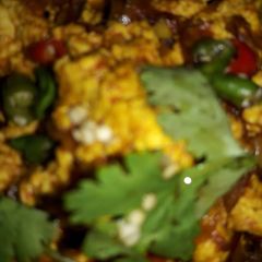 Paneer bhurji A picture of Paneer bhurji.