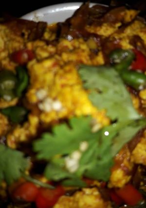 A picture of Paneer bhurji.