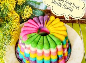 Foto resep Bolu Kukus Putih Telur Santa Pelangi 🌈