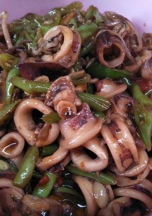 Foto resep Tumis cumi buncis