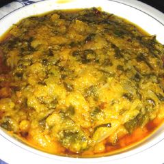 Shaljam palak (Turnips spinach) A picture of Shaljam palak (Turnips spinach).