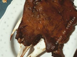 Une photo de Tête d'agneau rôtie🍴
