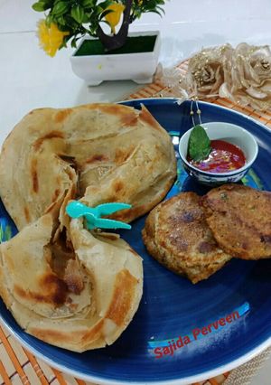A picture of Crispy paratha.