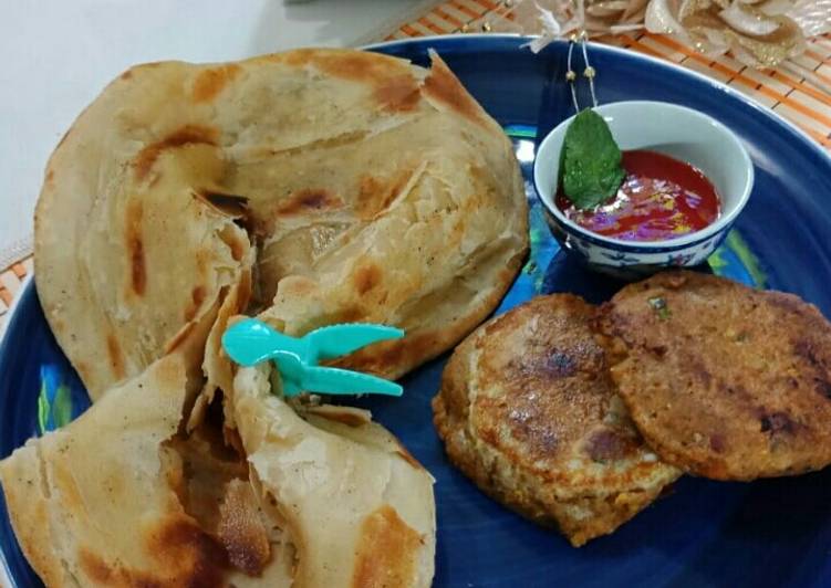 Recipe of Homemade Crispy paratha