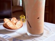 Gambar milk tea susu evaporasi