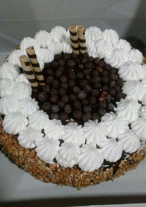 صورة لوصفة كيكه بسيطة للاولاد