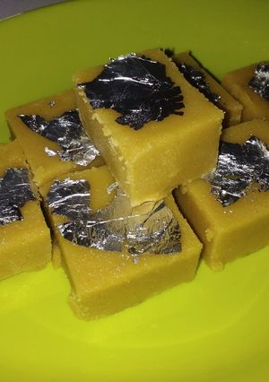 A picture of Mysore Pak.