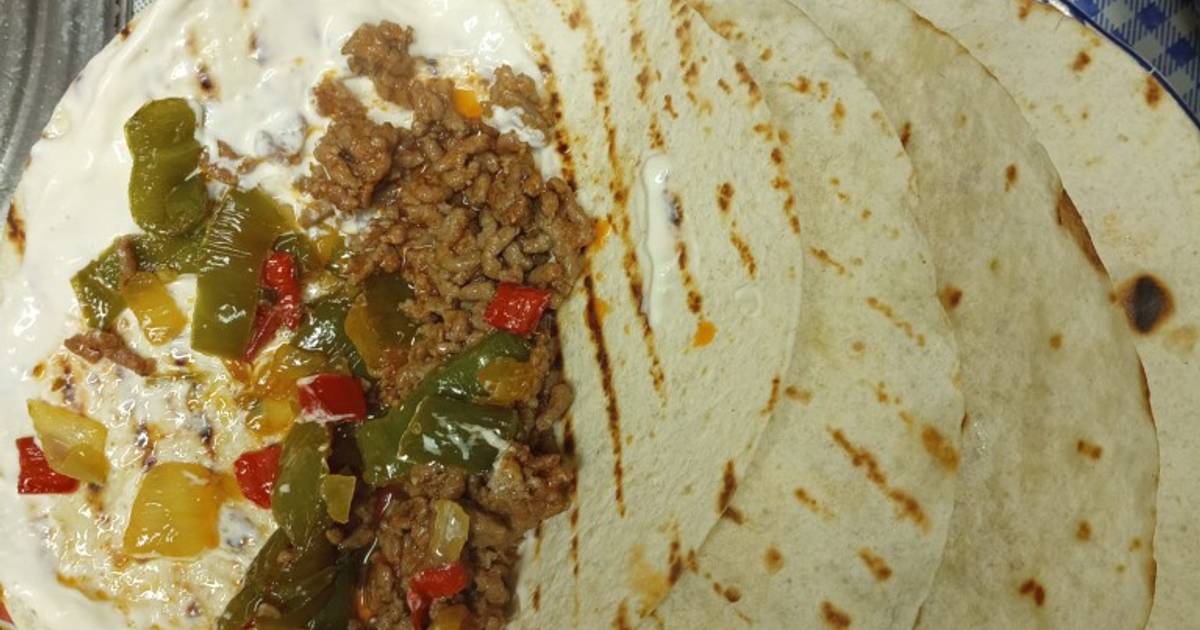 Fajitas ternera Receta de Andrea Clavería Gutiérrez Cookpad