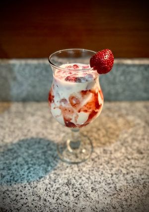Foto resep Korean Strawberry Milk Chessee