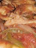 Fajitas de mondongo en salsa
