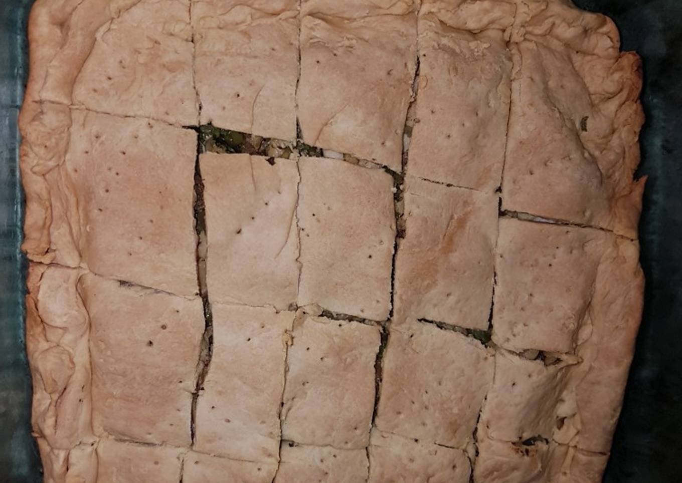 Chicken short cake