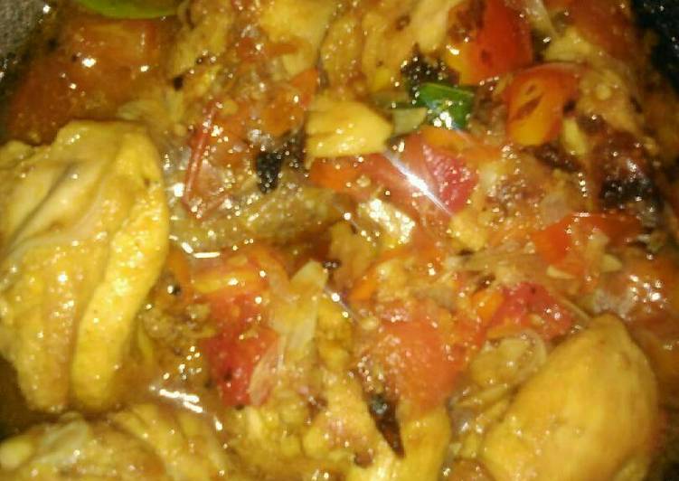 Resep Ayam Goreng Tumis Ala Ukhty Manis Oleh Eru Cookpad