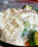 Sữa chua trái cây hạt chia