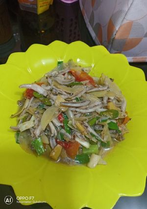 Foto resep Tumis teri campur jengkol