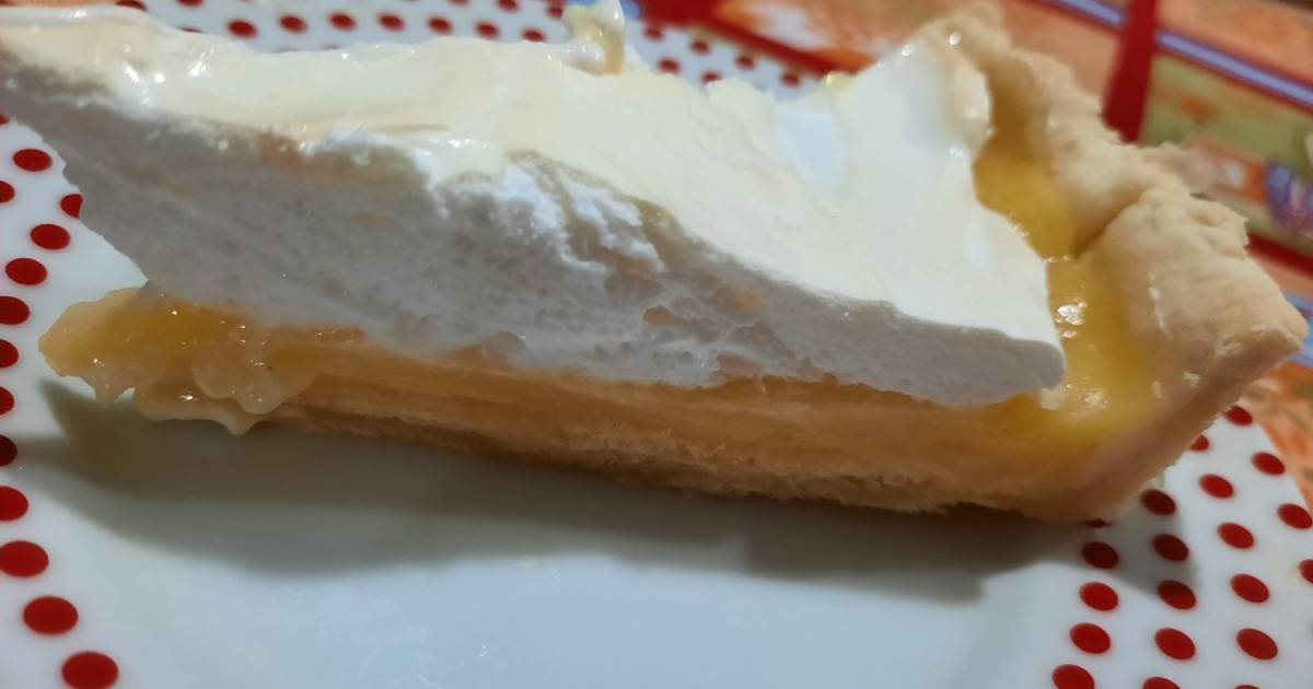 Lemon pie sin lactosa! Receta de Gaby Cookpad
