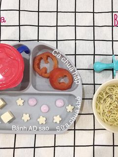 Hình của món MỲ Ý SỐT BÒ RAU CỦ (blw).