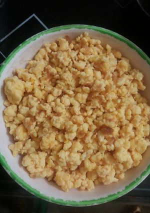 Hình của món Trứng bác.
