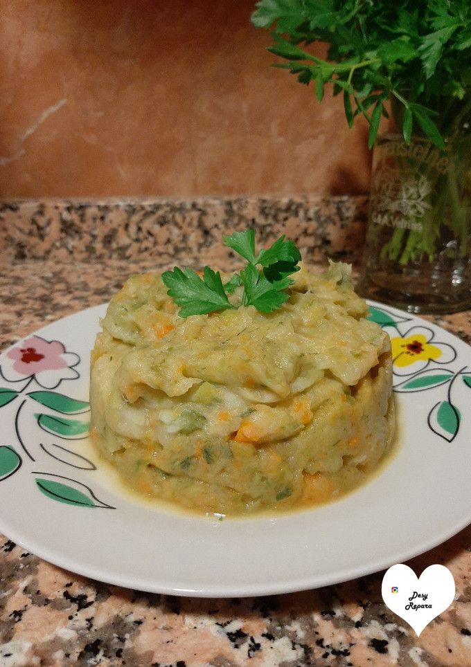 Una foto de Puré de Verduras