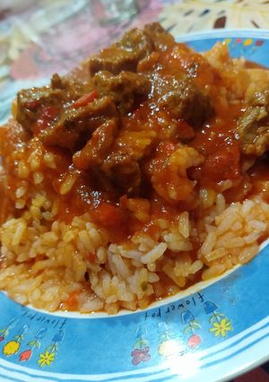 Una foto de Guisito de arroz 🍲