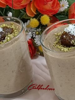 عکسی از دستور پودینگ خرما
