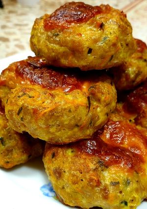 O poză a rețetei Cuiburi de carne cu mozzarella.