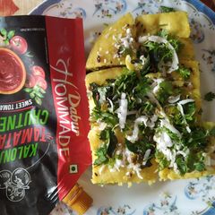 Wow dhoklas made by my wifes Telugu friend A picture of Wow dhoklas made by my wifes Telugu friend.